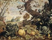 Abraham Bloemaert Landscape with fruit and vegetables in the foreground oil painting picture wholesale